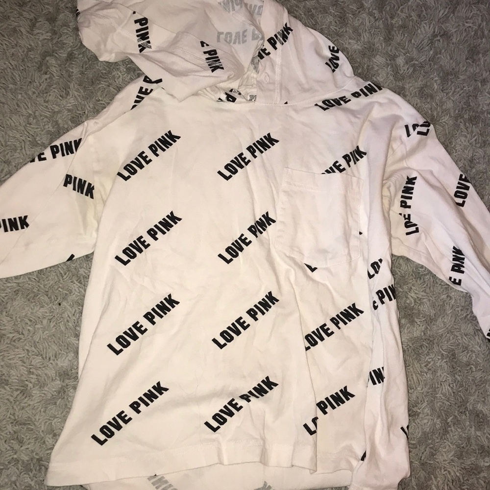 PINK long sleeve with hood